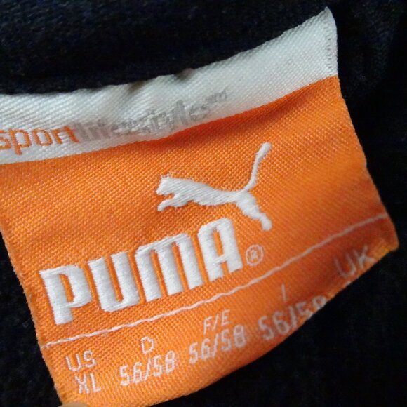 Puma Men Zip up Hoodie Sweater Size XL - Picture 4 of 9